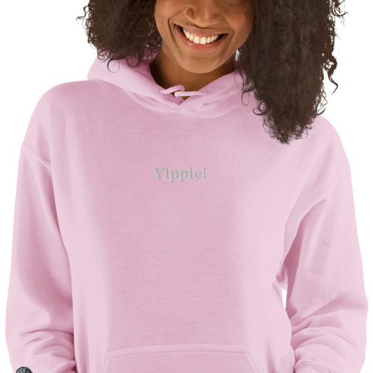 Pink "Yippie" Hoodie